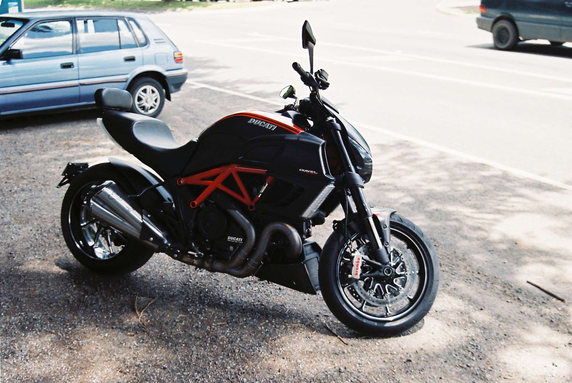 When a biker needs a car!