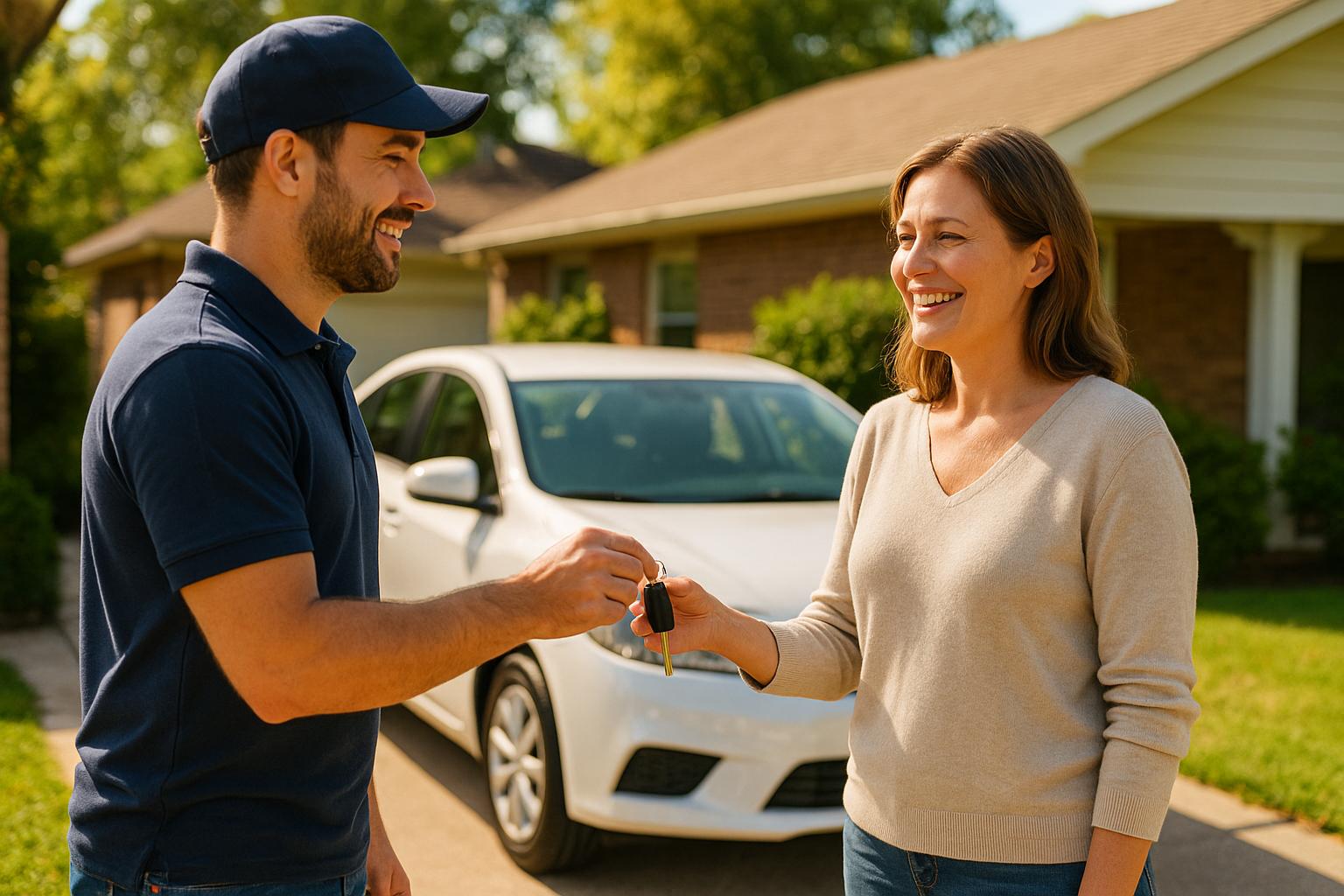How Replacement Cars Get Delivered Fast
